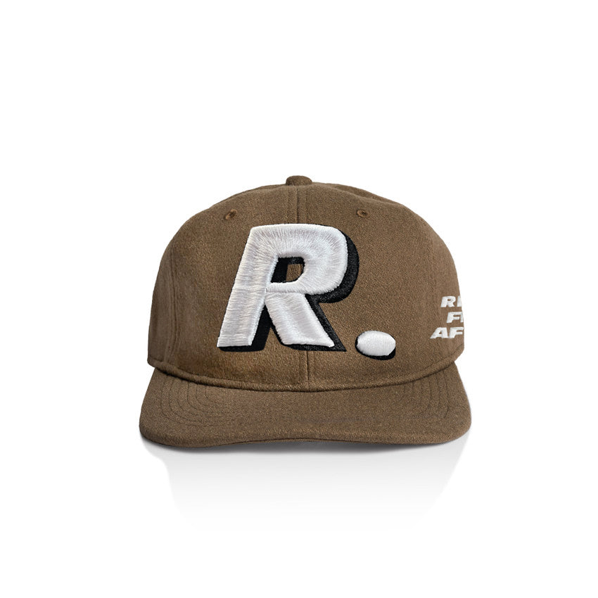 RFA Wool Hat: “R.” Logo [Brown]