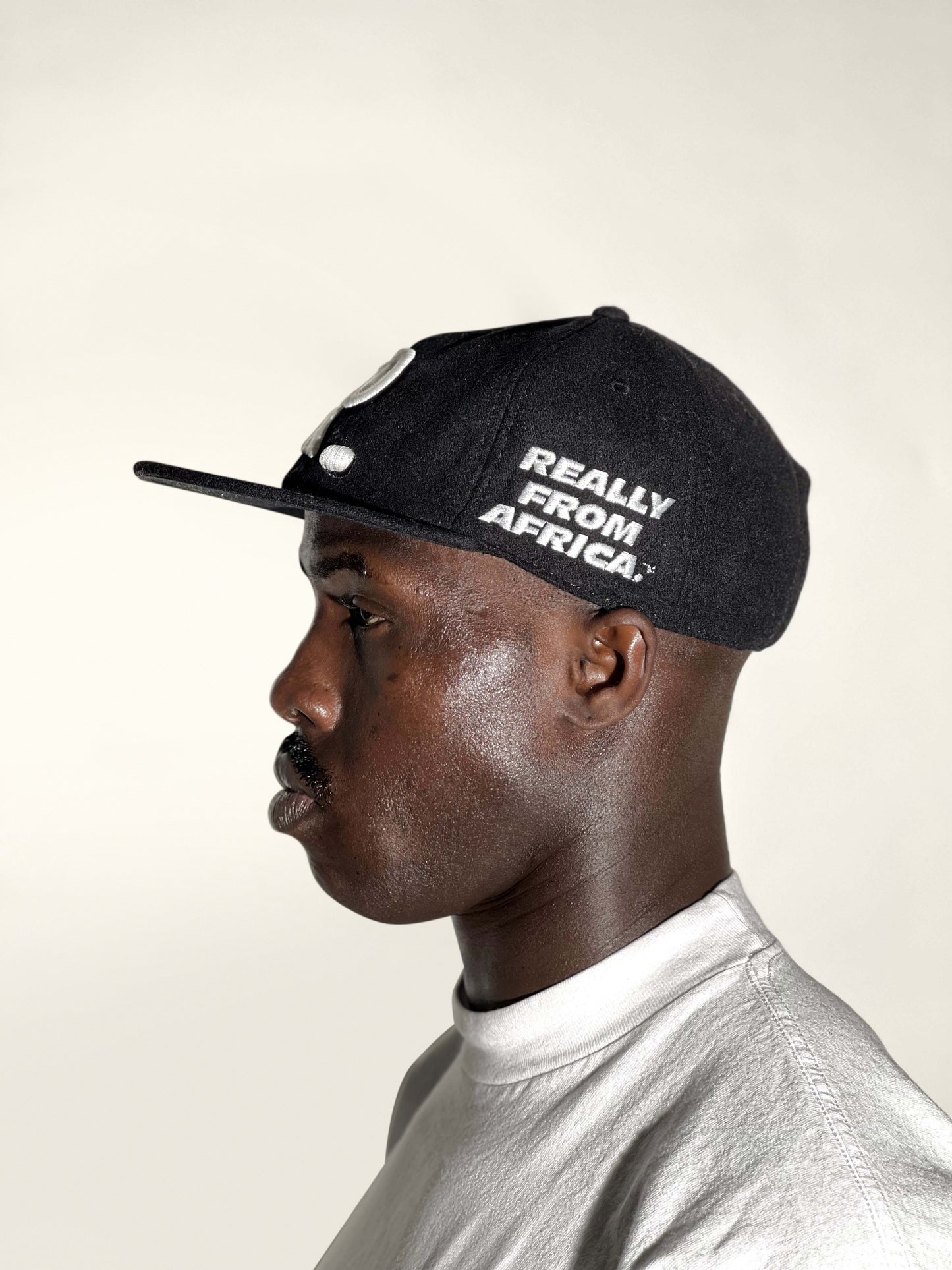 RFA Wool Hat: “R.” Logo [Black]