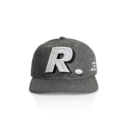 RFA Wool Hat: “R.” Logo [Grey]