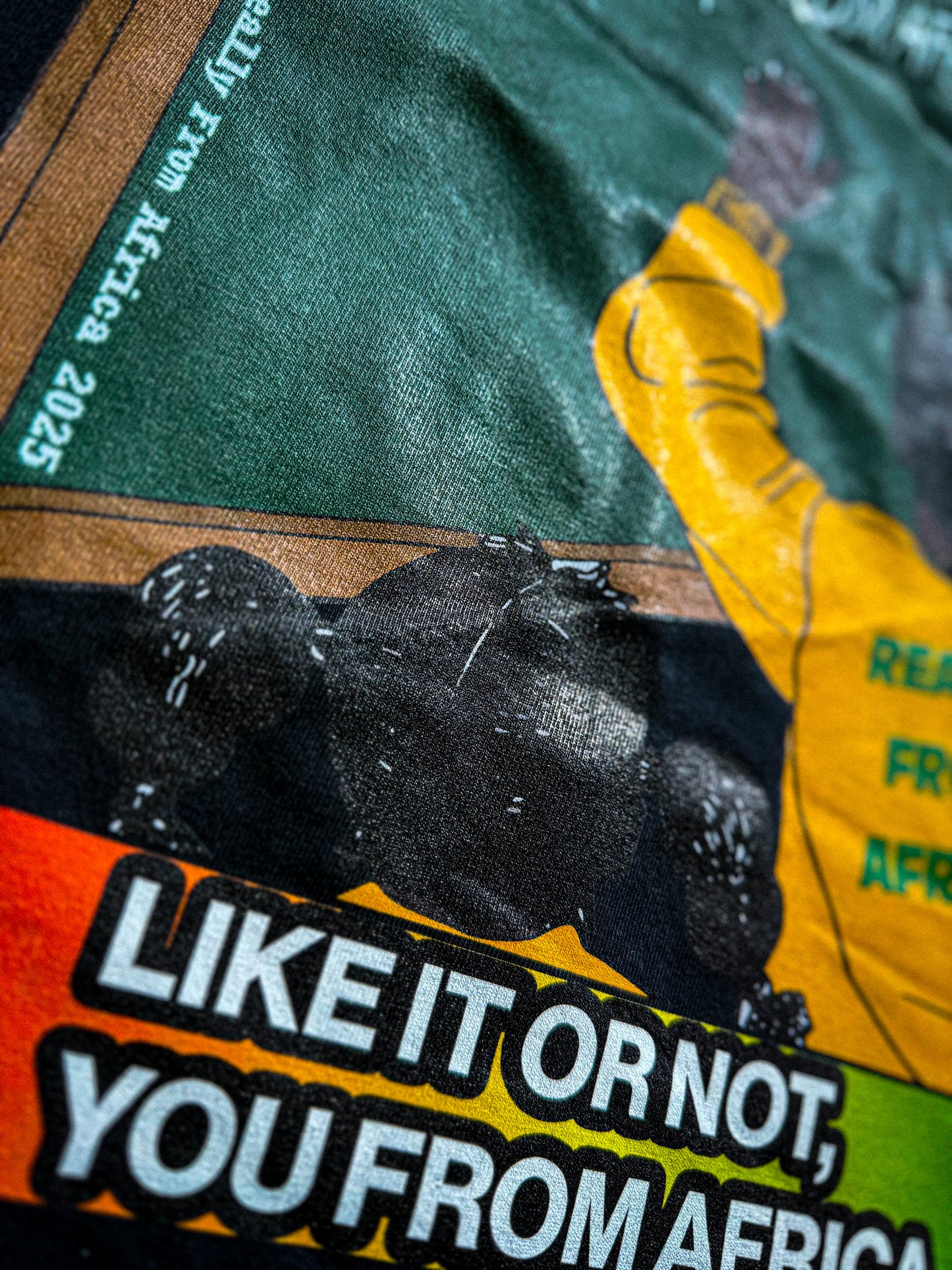 RFA: ‘Chalkboard’ Tee – 'Rasta'