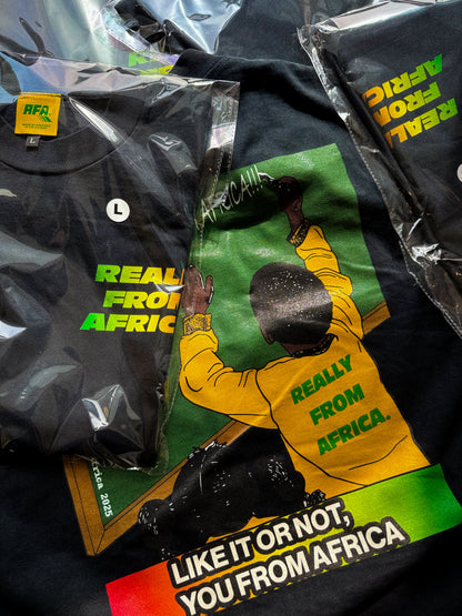 RFA: ‘Chalkboard’ Tee – 'Rasta'