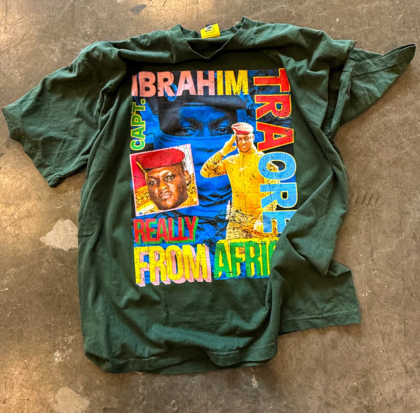 Ibrahim Traoré Bootleg Tee : Limited Edition