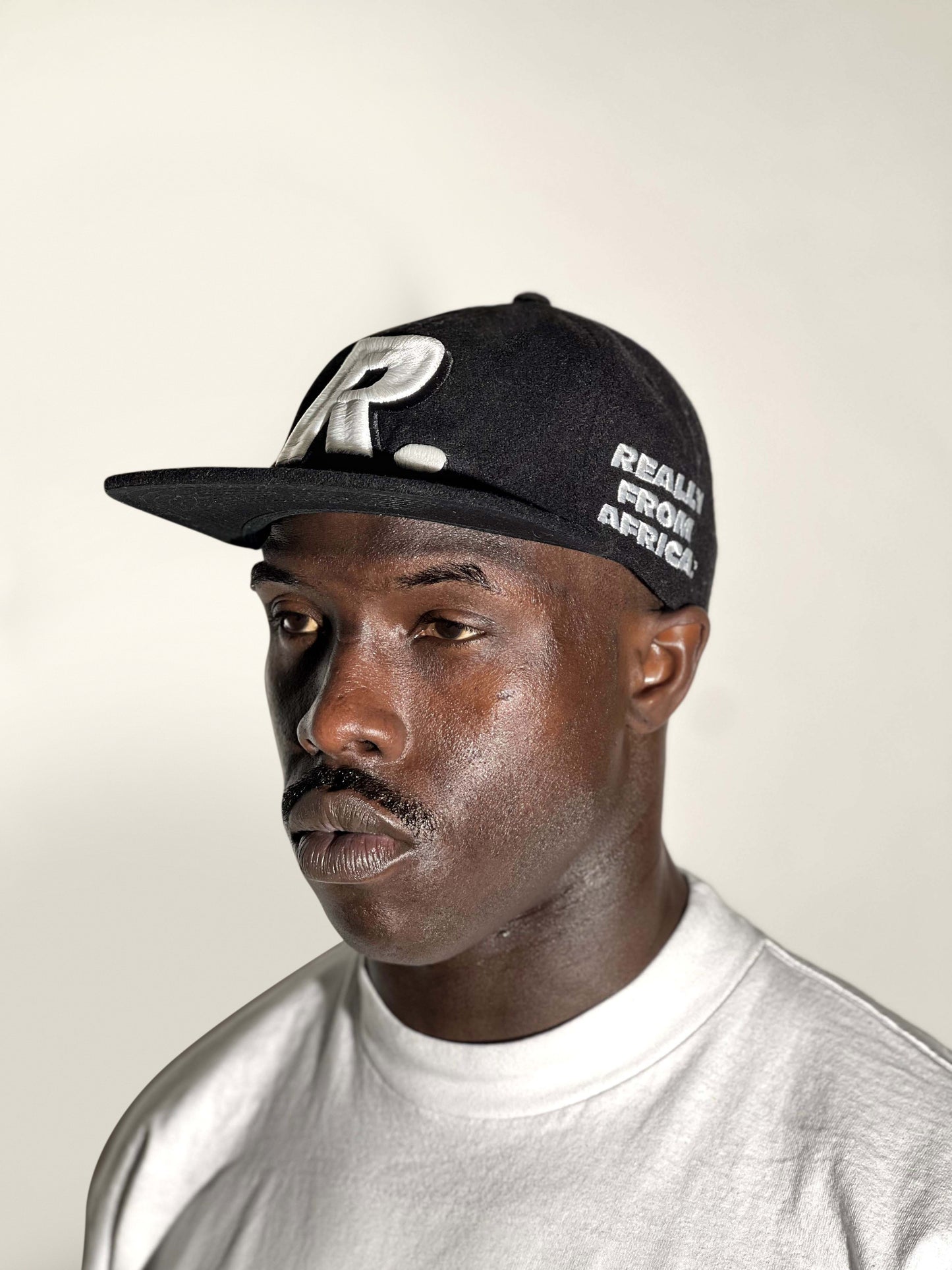 RFA Wool Hat: “R.” Logo [Black]