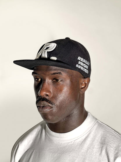 RFA Wool Hat: “R.” Logo [Black]