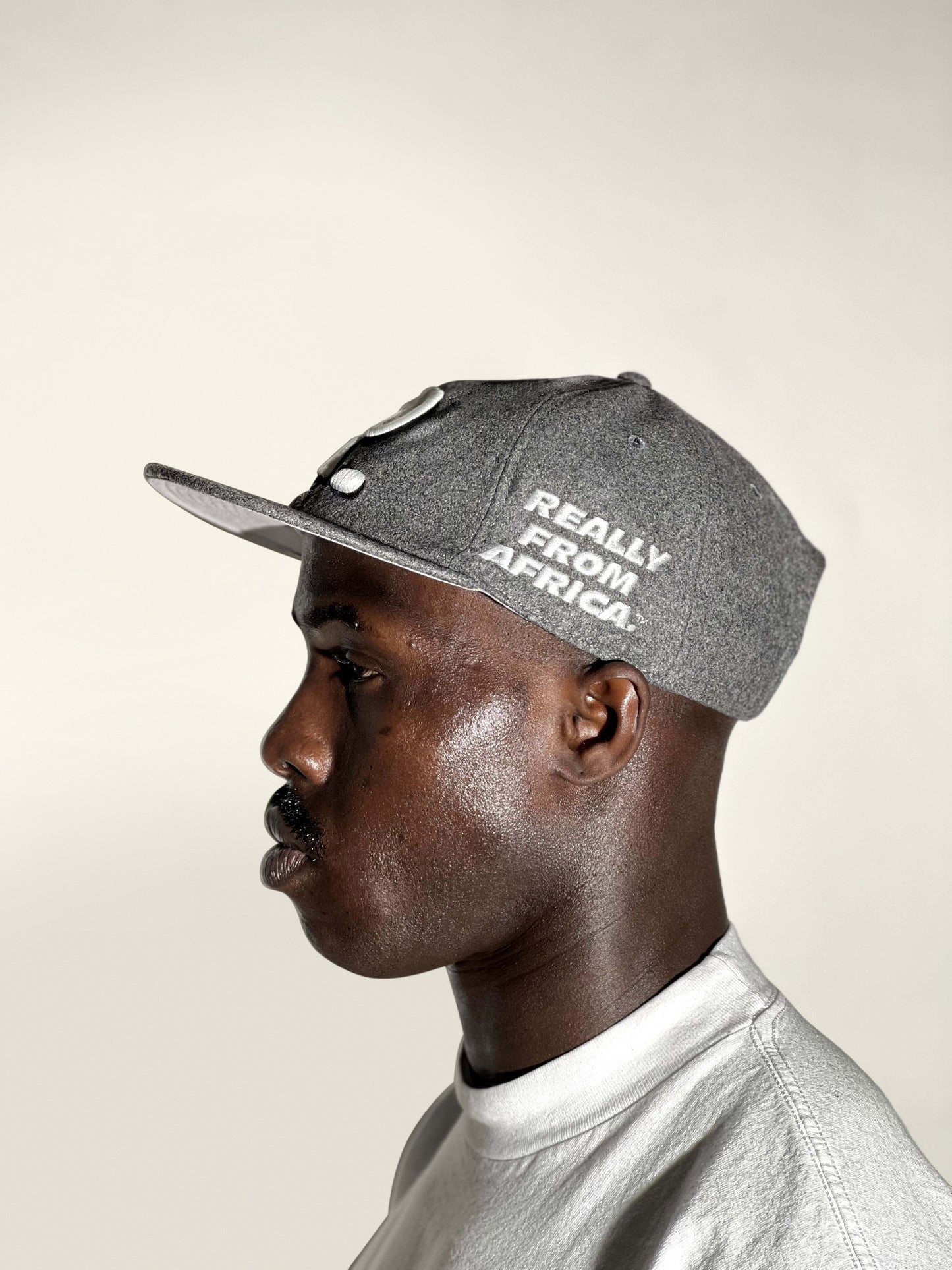 RFA Wool Hat: “R.” Logo [Grey]