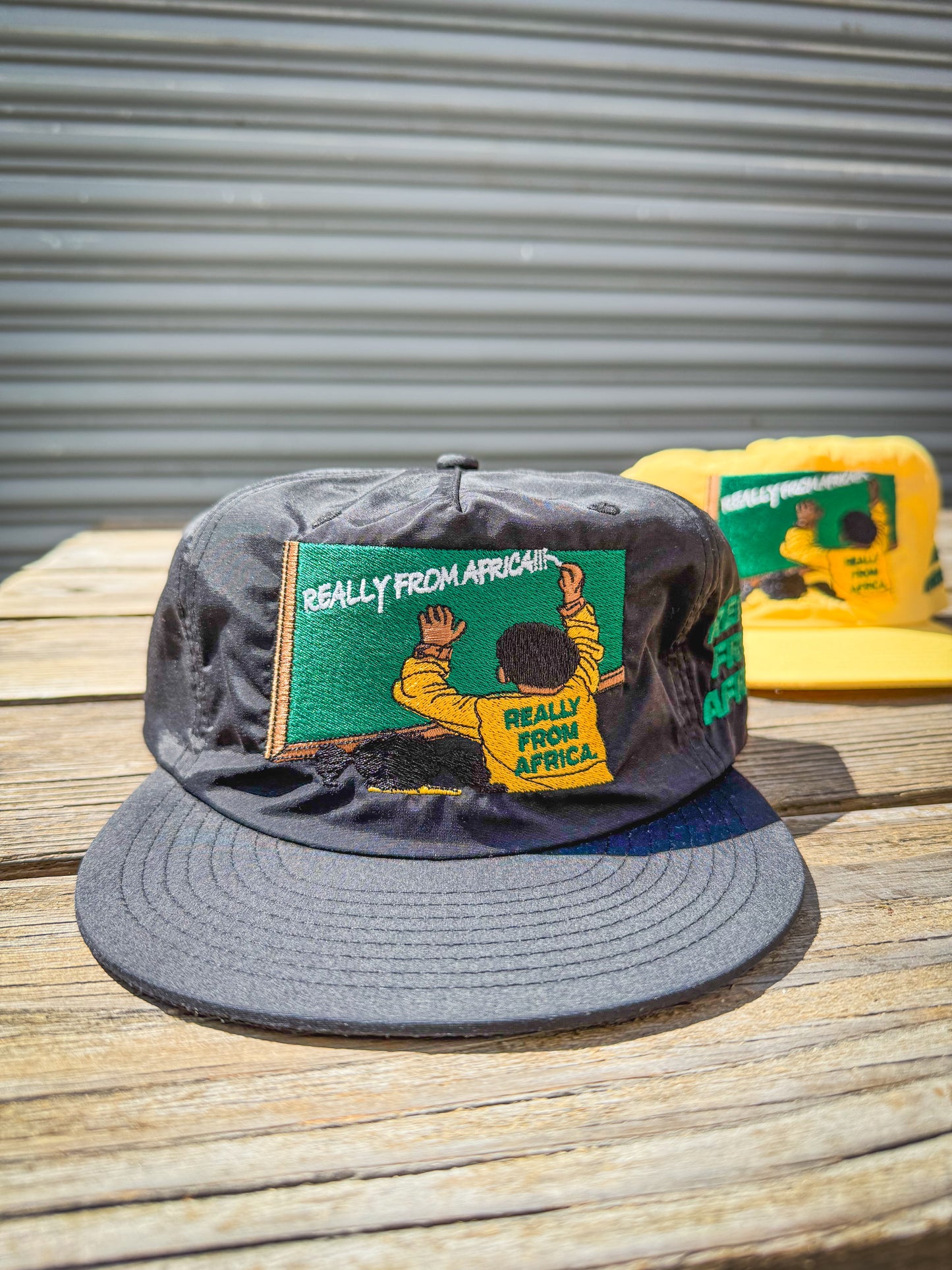 RFA: ‘Chalkboard’ Nylon Hat – Black