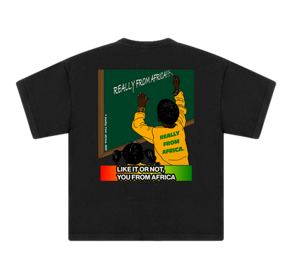 RFA: ‘Chalkboard’ Tee – 'Rasta'