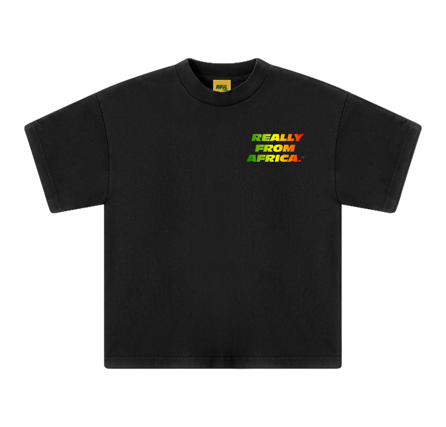 RFA: ‘Chalkboard’ Tee – 'Rasta'