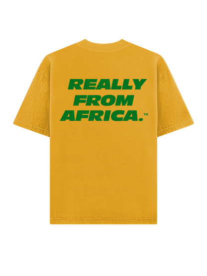 RFA Logo Tee™ – 'Limited Damel Edition' (Dakar Yellow/Green)