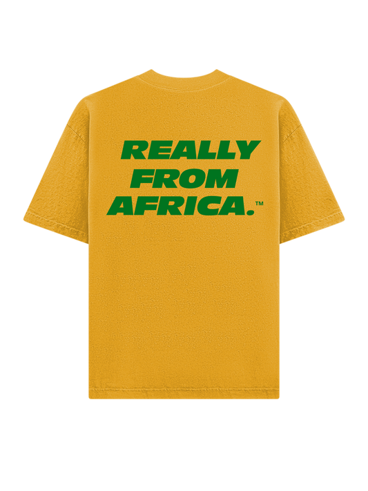 RFA Logo Tee™ – 'Limited Damel Edition' (Dakar Yellow/Green)