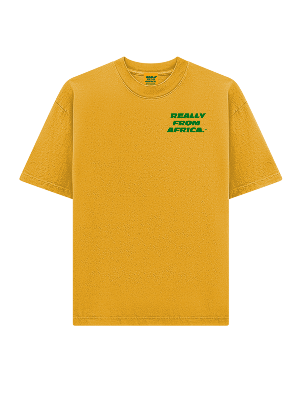 RFA Logo Tee™ – 'Limited Damel Edition' (Dakar Yellow/Green)