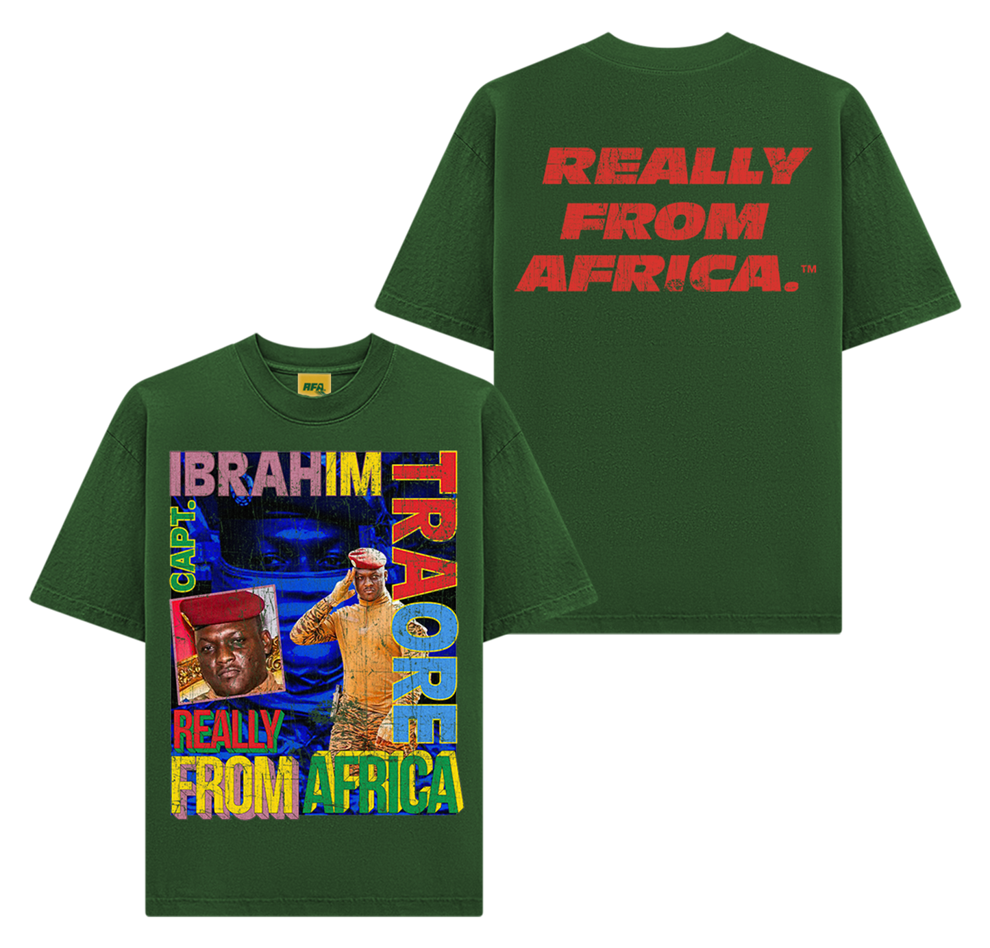 Ibrahim Traoré Bootleg Tee : Limited Edition