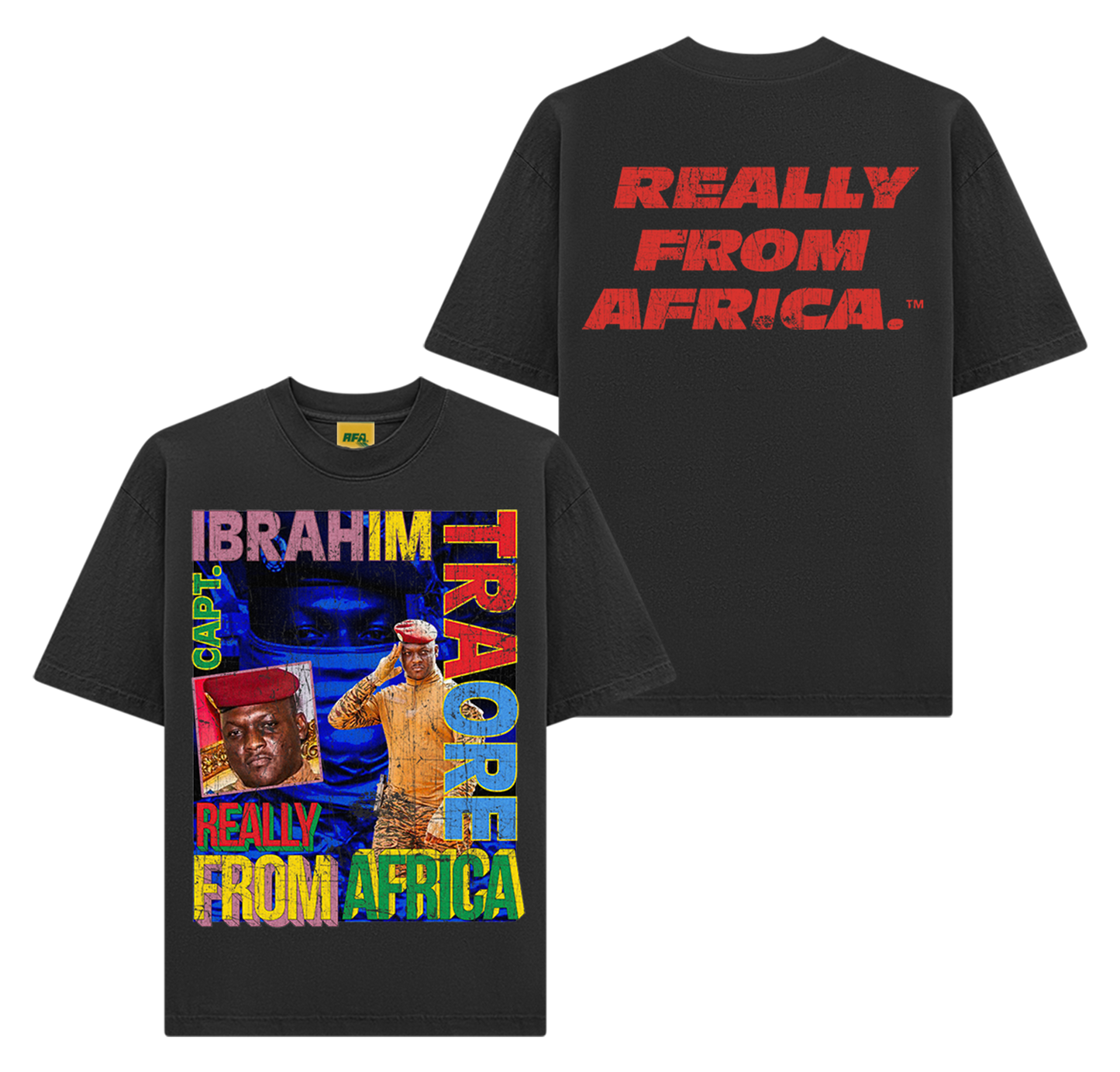 Ibrahim Traoré Bootleg Tee : Limited Edition