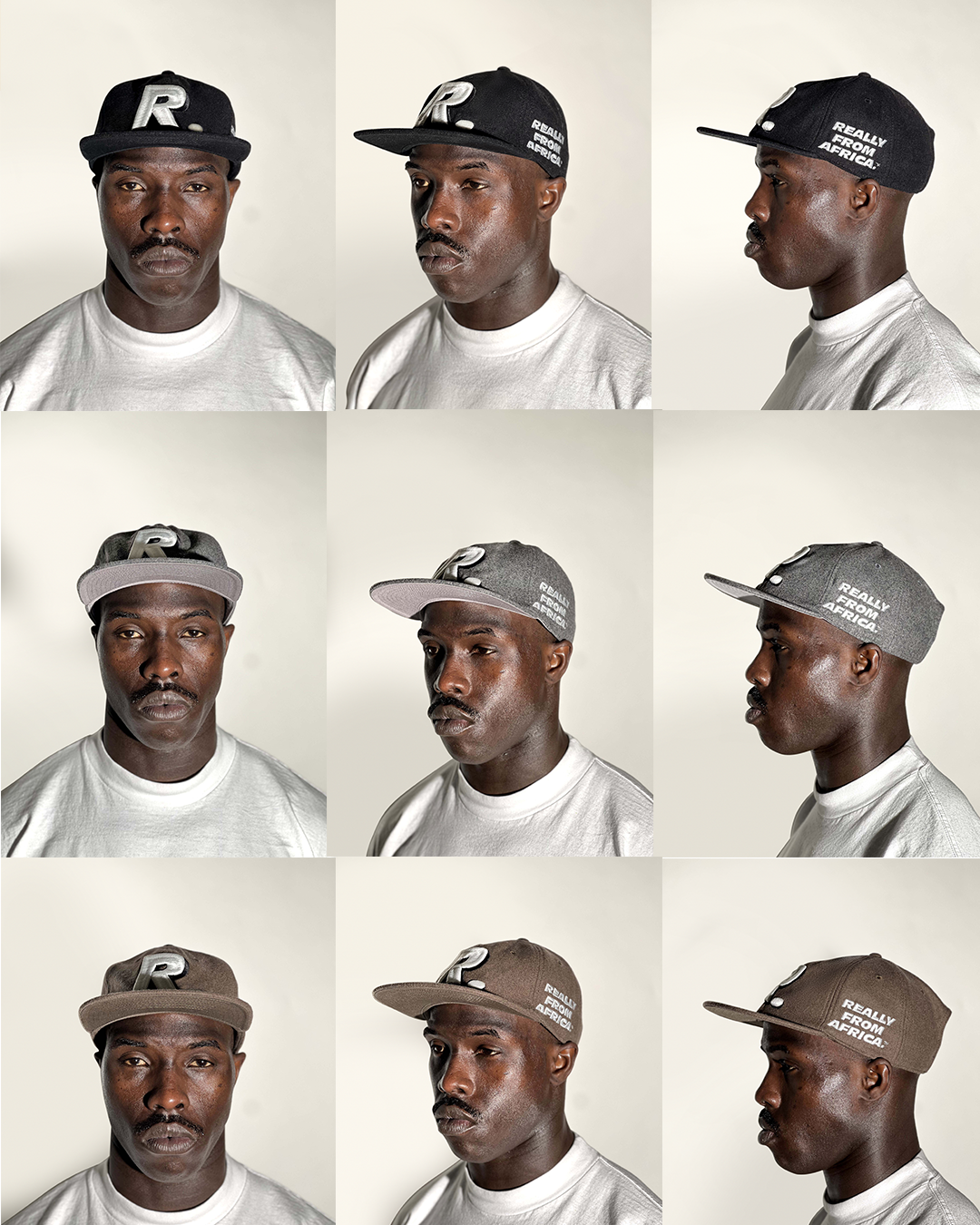 RFA Wool Hat: “R.” Logo [Grey]