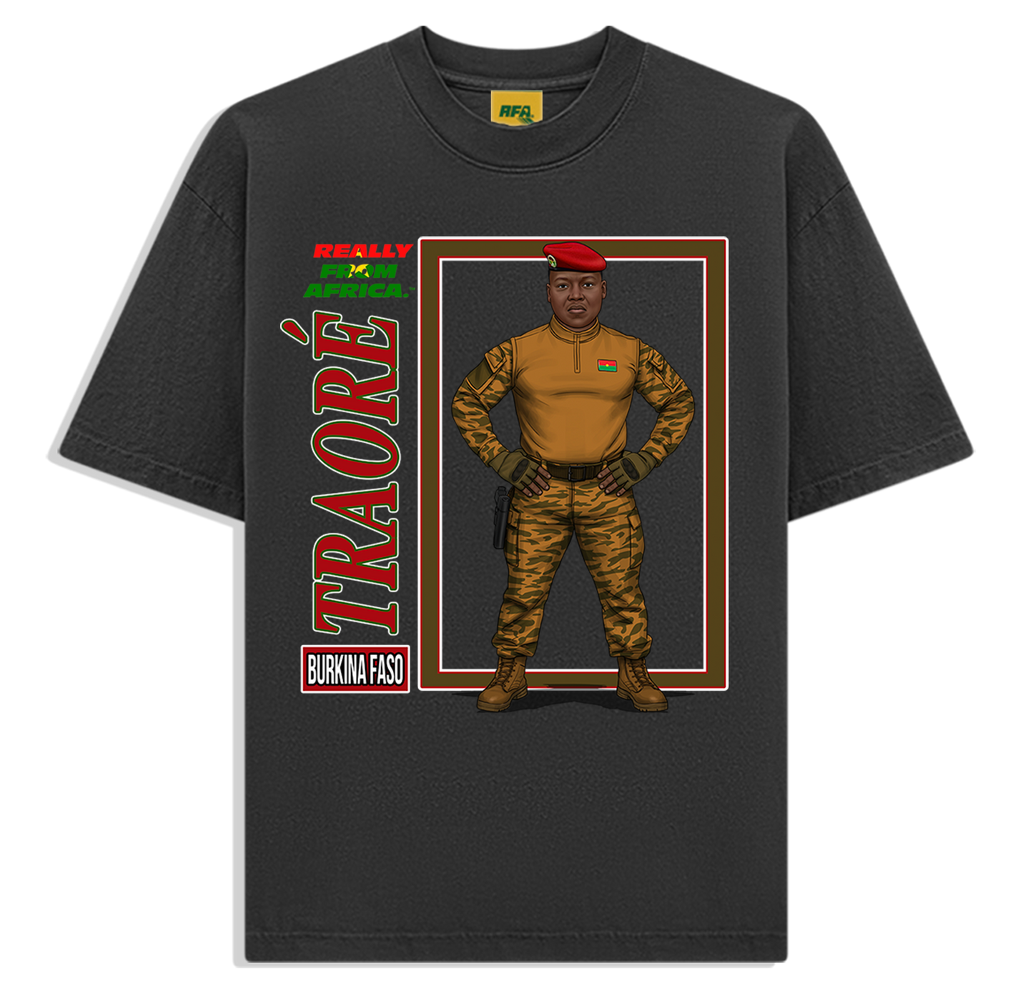 Ibrahim Traoré x SGG Tee : Limited Edition