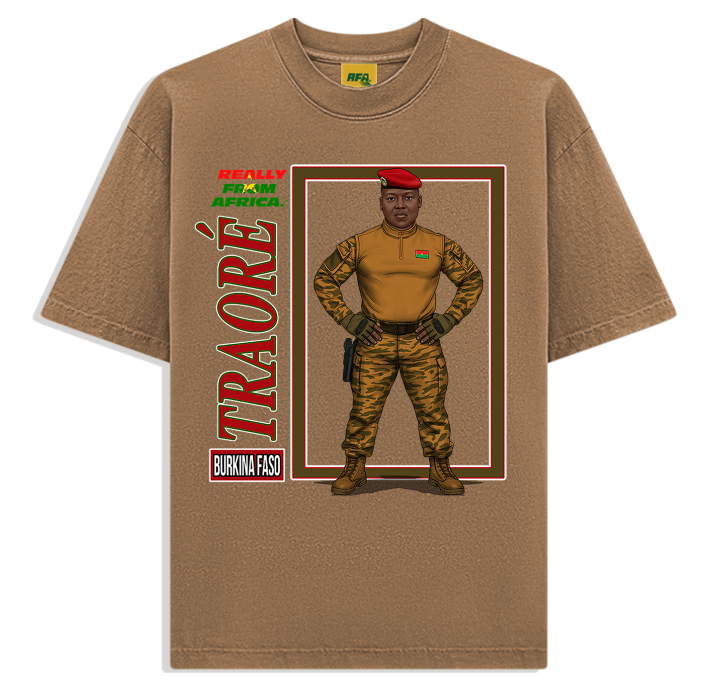 Ibrahim Traoré x SGG Tee : Limited Edition